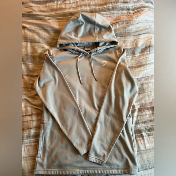 Gymshark Other - Grey/Silver GYMSHARK DOUBLE POCKET HOODIE FROM FIRST DROP!!